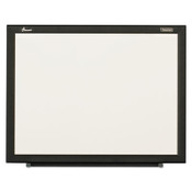 AbilityOne® 7110016511296 SKILCRAFT Quartet Non-Magnetic Melamine Dry Erase Board, 48 x 36, White Surface, Black Aluminum Frame Item: NSN6511296