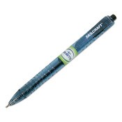 AbilityOne® 7520016827164, SKILCRAFT Recycled Water Bottle Ballpoint Pen, Retractable, Medium 0.7 mm, Black Ink, Clear Barrel, Dozen Item: NSN6827164
