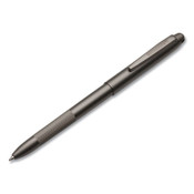 AbilityOne® 7520017024204 SKILCRAFT All-Weather Amphibian Tactical Ballpoint Pen, Medium, 1 mm, Black Ink, Black Barrel Item: NSN7024204
