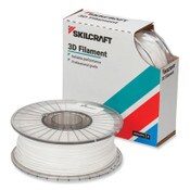 AbilityOne® 7045017057353 SKILCRAFT 3D Printer Acrylonitrile Butadiene Styrene Filament, 2.85 mm, White Item: NSN7057353