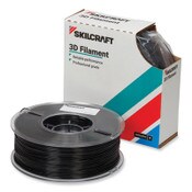 AbilityOne® 7045017057354, SKILCRAFT 3D Printer Acrylonitrile Butadiene Styrene Filament, 1 kg Spool, 2.85 mm, Black Item: NSN7057354