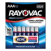 AbilityOne® 6135008264798, SKILCRAFT Alkaline AAA Batteries, 12/Pack Item: NSN8264798