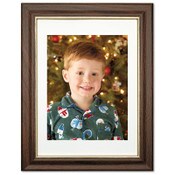 AbilityOne® 7105009031843, SKILCRAFT Style B Vinyl Document/Certificate Frame, 9 x 12, Walnut Item: NSN9031843