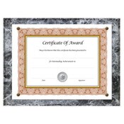 NuDell™ Award-A-Plaque Document Holder, Acrylic/Plastic, 10.5 x 13, Black Item: NUD18815M