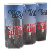 Office Snax® Reclosable Canister of Sugar, 20 oz, 3/Pack Item: OFX00019G