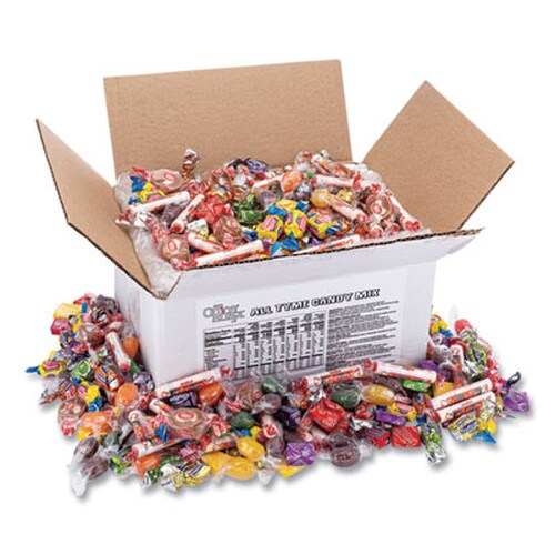 Office Snax® Candy Assortments, All Tyme Candy Mix, 5 lb Carton Item: OFX00663