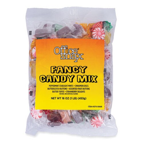 Office Snax® Candy Assortments, Fancy Candy Mix, 1 lb Bag Item: OFX00668