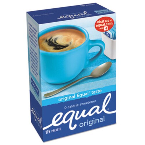 Equal® Zero Calorie Sweetener, 1 g Packet, 115/Box Item: OFX20015445