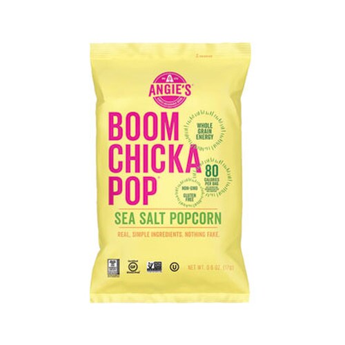 ANGIES® BOOMCHICKAPOP® BOOMCHICKAPOP Popcorn, 0.6 oz Bag, 24 Bags/Carton Item: OFXSN01027