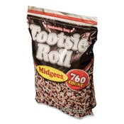 Tootsie Roll® Midgees, Chocolate, 5 lb Bag Item: OFXSN884580
