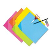 Pacon® Colorwave Super Bright Tagboard, 9 x 12, Blue, Orange, Yellow, 100 Sheets/Pack Item: PAC1709