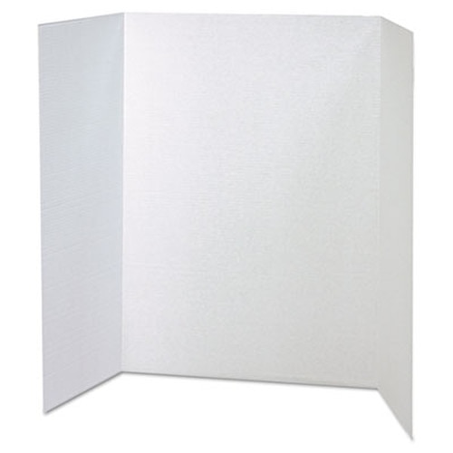 Pacon® Spotlight Corrugated Presentation Display Boards, 48 x 36, White, 4/Carton Item PAC37634