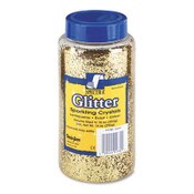 Pacon® Spectra Glitter, 0.04 Hexagon Crystals, Gold, 16 oz Shaker-Top Jar Item: PAC91780