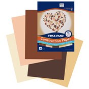 Pacon® Tru-Ray Construction Paper, 70 lb Text Weight, 9 x 12, Assorted Skin Tone Colors, 50/Pack Item: PACP102949