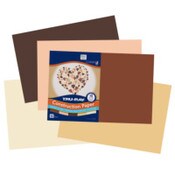 Pacon® Tru-Ray Construction Paper, 70 lb Text Weight, 12 x 18, Assorted Skin Tone Colors, 50/Pack Item: PACP102950