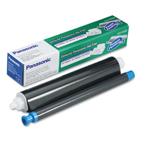 Panasonic® KX-FA93 Thermal Film Roll, 225 Page-Yield, Black Item: PANKXFA93