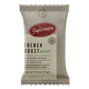 PapaNicholas® Coffee Premium Coffee, Decaffeinated French Roast, 18/Carton Item: PCO25186