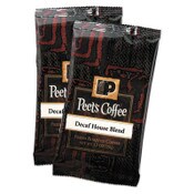 Peet's Coffee & Tea® Coffee Portion Packs, House Blend, Decaf, 2.5 oz Frack Pack, 18/Box Item: PEE504913