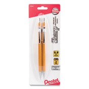 Pentel® Sharp Mechanical Pencil, 0.9 mm, HB (#2), Black Lead, Yellow Barrel, 2/Pack Item: PENP209BP2K6