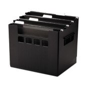 Pendaflex® Portable Desktop File With Hanging Folders, Letter Size, 10" Long, Black Item: PFX43013