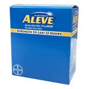 Aleve® Pain Reliever Tablets, 50 Packs/Box Item: PFYBXAL50