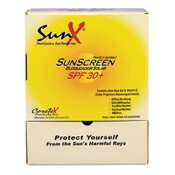 SunX® SPF30 Sunscreen, Single Dose Pouch, 100/Box Item: PFYCT91664