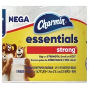 Charmin® Essentials Strong Bathroom Tissue, Septic Safe, 1-Ply, White, 429/Roll, 36 Rolls/Carton Item: PGC05044