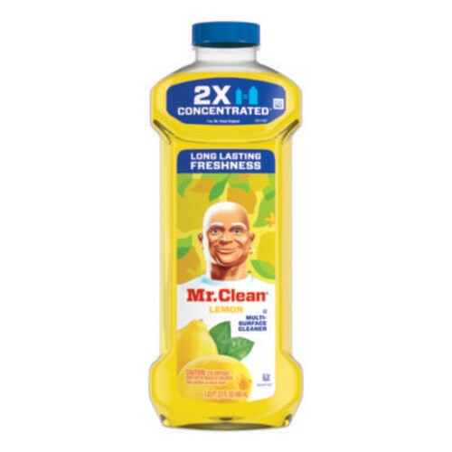 Mr. Clean® Multipurpose Cleaning Solution, Lemon, 23 oz Bottle, 9/Carton Item: PGC11292