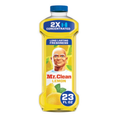 Mr. Clean® Multipurpose Cleaning Solution, Lemon, 23 oz Bottle, 9/Carton Item: PGC11292