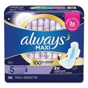 Always® Maxi Pads, Extra Heavy Overnight, 20/Pack Item: PGC17902PK