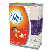 Puffs® White Facial Tissue, 2-Ply, White, 180 Sheets/Box, 3 Boxes/Pack Item: PGC87615PK