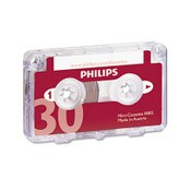Philips® Audio and Dictation Mini Cassette, 30 min (15 min x 2), 10/Pack Item: PSPLFH000560