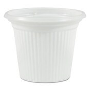 Plastic Condiment Cups, 0.75 oz, Translucent, 250/Sleeve, 20 Sleeves/Carton Plastic Condiment Cups, 0.75 oz, Translucent, 250/Sleeve, 20 Sleeves/Carton