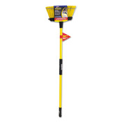 Quickie® Job Site Super-Duty Multisurface Upright Broom, 16 x 54, Fiberglass Handle, Yellow/Black Item: QCK759
