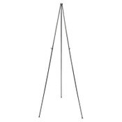 Quartet® Full Size Instant Easel, 62.38" Maximum Height, Steel, Black Item: QRT29E