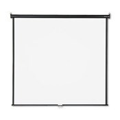 Quartet® Wall or Ceiling Projection Screen, 70 x 70, White Matte Finish Item: QRT670S