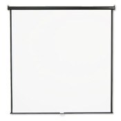 Quartet® Wall or Ceiling Projection Screen, 84 x 84, White Matte Finish Item: QRT684S