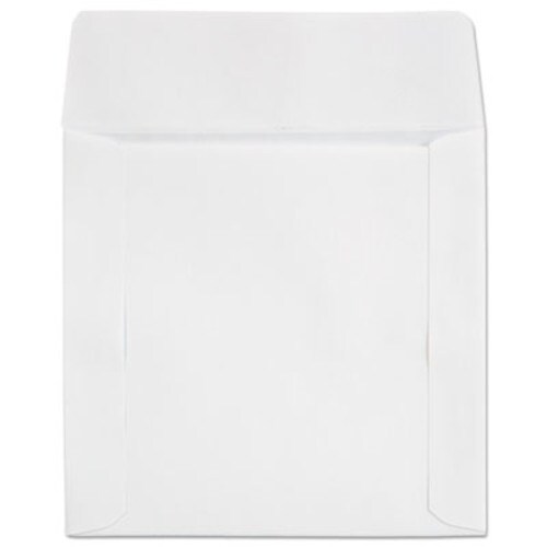 Quality Park™ CD/DVD Sleeves, 1 Disc Capacity, White, 250/Box Item: QUA62905