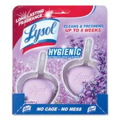 LYSOL® Brand Hygienic Automatic Toilet Bowl Cleaner, Cotton Lilac, 2/Pack Item: RAC83722