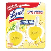 LYSOL® Brand Hygienic Automatic Toilet Bowl Cleaner, Lemon Breeze, 2/Pack Item: RAC83723