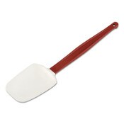 Rubbermaid® Commercial High Heat Scraper Spoon, White w/Red Blade, 13 1/2" Item: RCP1967RED