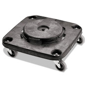 Rubbermaid® Commercial Brute Container Square Dolly, 300 lb Capacity, 17.25 x 6.25, Black Item: RCP3530