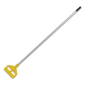 Rubbermaid® Commercial Invader Aluminum Side-Gate Wet-Mop Handle, 60", Gray/Yellow Item: RCPH126