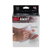 Read Right® Ink Away Hand Cleaning Pads, Cloth, 5 x 7, White, 72/Pack Item: REARR1302