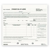 Rediform® Snap-A-Way Bill of Lading, Short Form, Three-Part Carbonless, 7 x 8.5, 250 Forms Total Item: RED44301