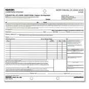 Rediform® Speediset Bill of Lading, Short Form, Three-Part Carbonless, 7 x 8.5, 50 Forms Total Item: RED6P695