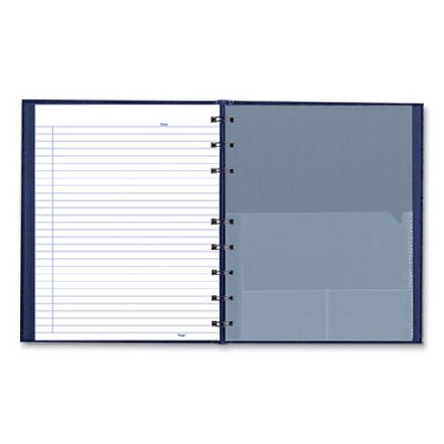 Blueline® NotePro Notebook, 1-Subject, Medium/College Rule, Blue Cover, (75) 9.25 x 7.25 Sheets Item: REDA7150BLU
