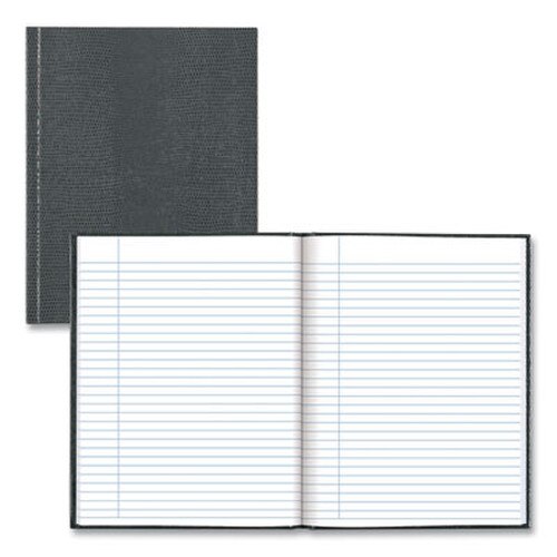 Blueline® Executive Notebook, 1-Subject, Medium/College Rule, Cool Gray Cover, (72) 9.25 x 7.25 Sheets Item: REDA7GRY