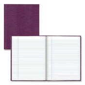Blueline® Executive Notebook, 1-Subject, Medium/College Rule, Grape Cover, (72) 9.25 x 7.25 Sheets Item: REDA7RAS