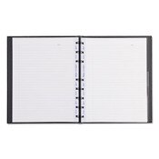 Blueline® MiracleBind Notebook, 1-Subject, Medium/College Rule, Black Cover, (75) 9.25 x 7.25 Sheets Item: REDAF915081